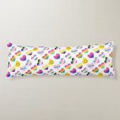 Pride Hearts Pillow Lichaamskussen (Voorkant)