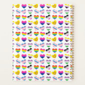 Pride Hearts Planner (Achterkant)
