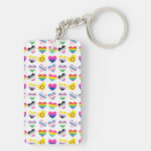 Pride Hearts Sleutelhanger (achterkant)