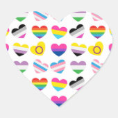 Pride Hearts Stickers (Voorkant)