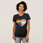 Pride Hearts! T-shirt (Voorkant volledig)