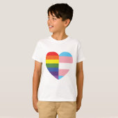 Pride Hearts! T-shirt (Voorkant volledig)