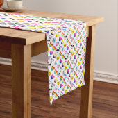 Pride Hearts Table Runner Lange Tafelloper (Voorbeeld)