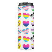 Pride Hearts Thermal Tumbler Thermosbeker (Achterkant)