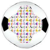 Pride Hearts Voetbal (Gedraaid)