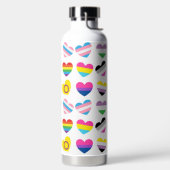Pride Hearts Water Fles (Links)