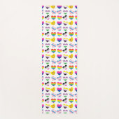 Pride Hearts Yoga Mat (Voorkant)