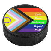 Pride Hockey Puck (3/4)