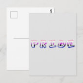 Pride Holo | Genderfluid Pride Postkarte Briefkaart (Voorkant / Achterkant)