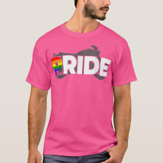 Pride, homoseksuele fietser, LGBT-motorfieclub, ho T-shirt