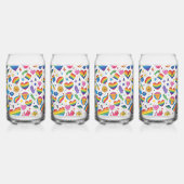 PRIDE HOMOSEKSUELE LGBT SET BLIKVORM GLAS (Links)