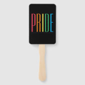 PRIDE II Rechthoek Handventilatoren Handwaaier (Achterkant)