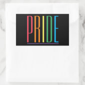 PRIDE II Rechthoekige Stickers (Tas)