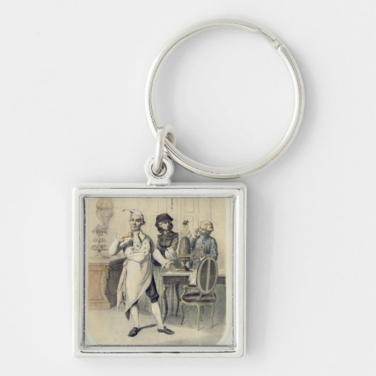 Pride in de keuken, van een reeks prints depi sleutelhanger (Voorkant)