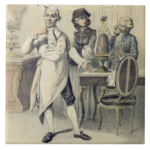 Pride in de keuken, van een reeks prints depi tegeltje