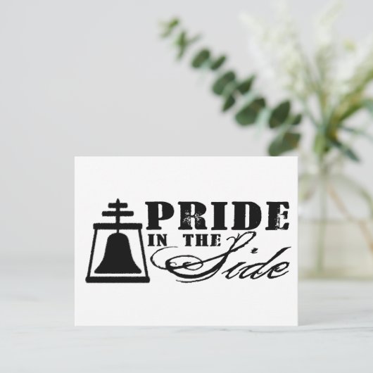 Pride in de zijkant - Riverside, CA Briefkaart (Staand voorkant)