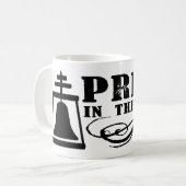 Pride in de zijkant - Riverside, CA Koffiemok (Voorkant links)