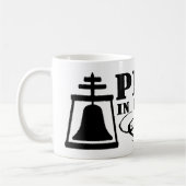 Pride in de zijkant - Riverside, CA Koffiemok (Links)