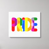 Pride in design canvas afdruk (Voorkant)