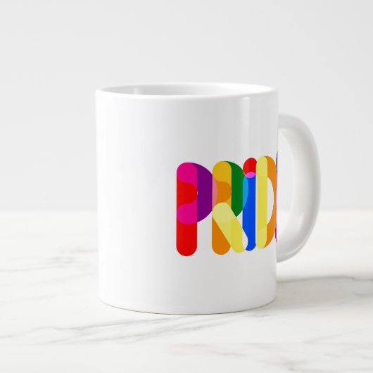 Pride in design grote koffiekop (Voorkant rechts)