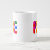 Pride in design grote koffiekop (Voorkant)