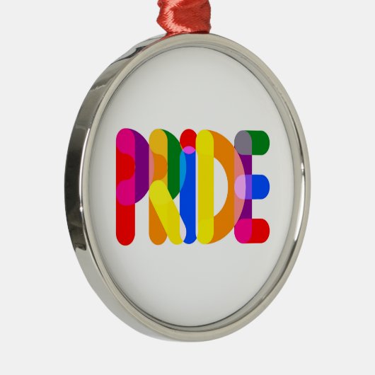 Pride in design metalen ornament (Rechts)
