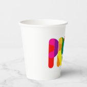 Pride in design papieren bekers (Voorkant)