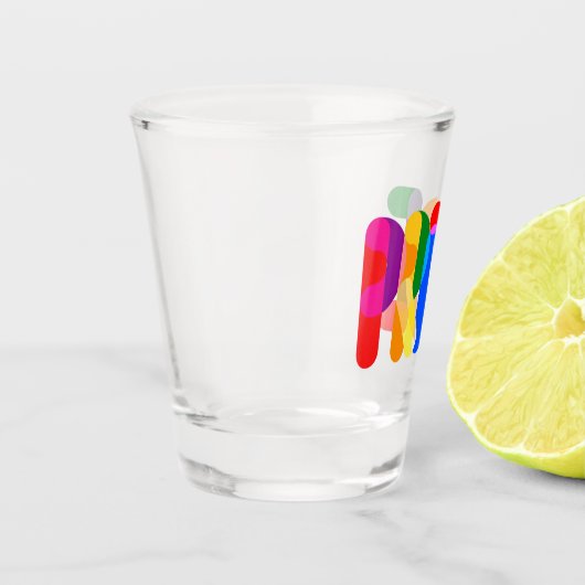 Pride in design shot glas (Links)