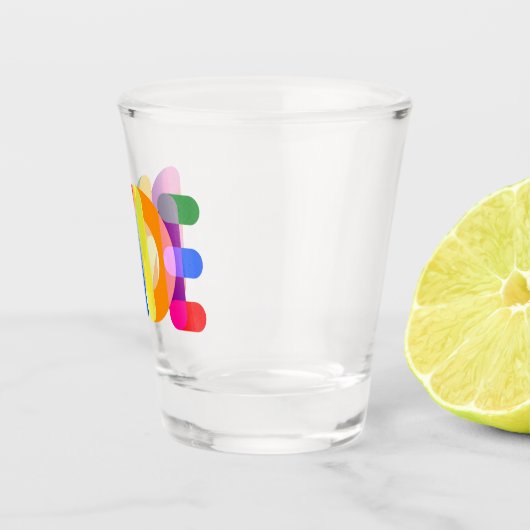 Pride in design shot glas (Rechts)