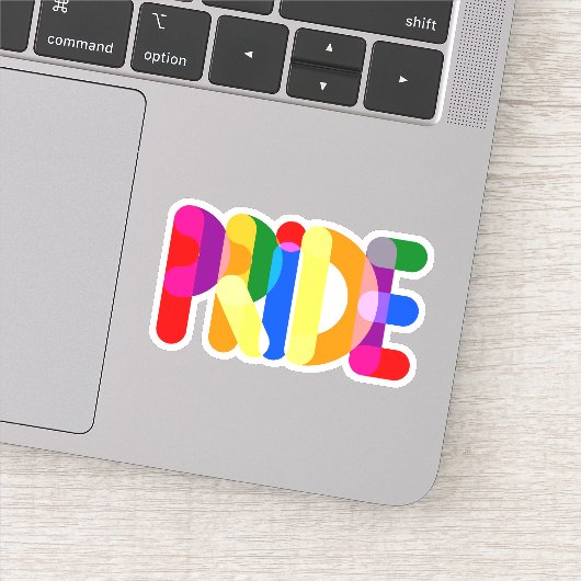 Pride in design sticker (Detail)