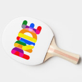 Pride in design tafeltennisbatje (Zijkant)
