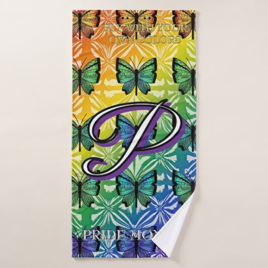 Pride in Flight Collectie Bad Handdoek (Badhanddoek)