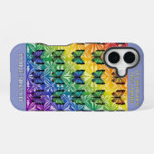 Pride in Flight Collectie iPhone 16 Hoesje (Achterkant horizontaal)