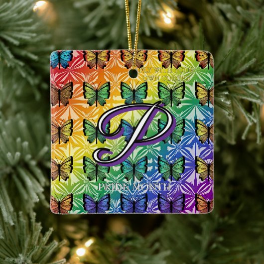 Pride in Flight Collectie Keramisch Ornament (Boom)