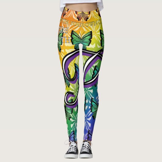 Pride in Flight Collectie Leggings (Voorkant)