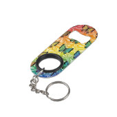 Pride in Flight Collectie Mini Flessenopener (Achterkant Gekanteld)