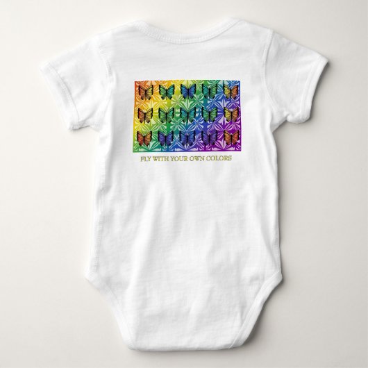 Pride in Flight Collectie Romper (Achterkant)
