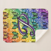 Pride in Flight Collectie Sherpa Deken (Voorkant (horizontaal))
