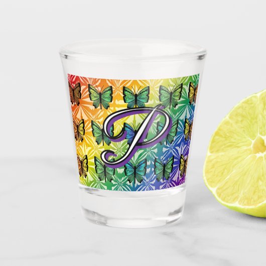 Pride in Flight Collectie Shot Glas (Voorkant)
