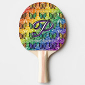 Pride in Flight Collectie Tafeltennisbatje (Voorkant)