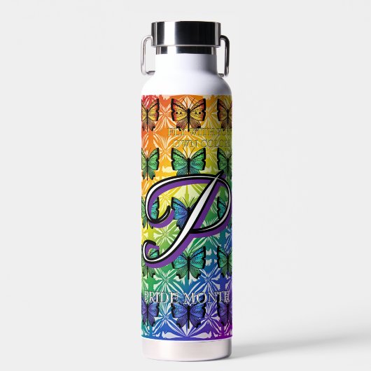 Pride in Flight Collectie Waterfles (Voorkant)
