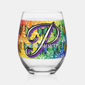 Pride in Flight Collectie Wijnglas Zonder Voet (Voorkant)