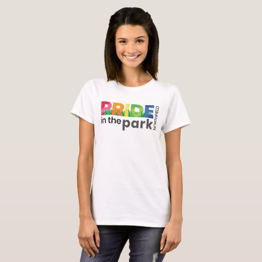 Pride in het Park Northfield logo t shirt (Voorkant volledig)