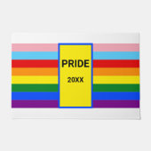 Pride in Home Rainbow LGBTQ Deurmat (Voorkant)