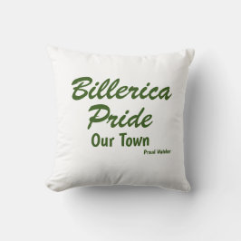 Pride in onze stad Billerica Pride Kussen