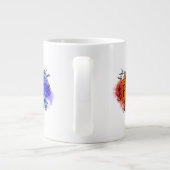 Pride in Waterverf Grote Koffiekop (Achterkant)