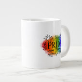 Pride in Waterverf Grote Koffiekop (Voorkant rechts)