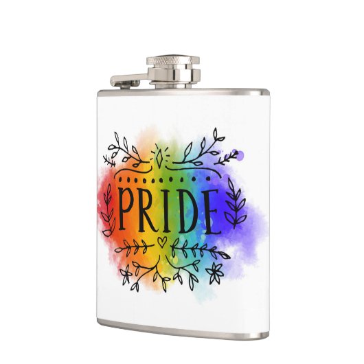 Pride in Waterverf Heupfles (Links)