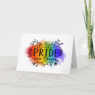 Pride in Waterverf Kaart
