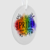 Pride in Waterverf Ornament (voorkant)